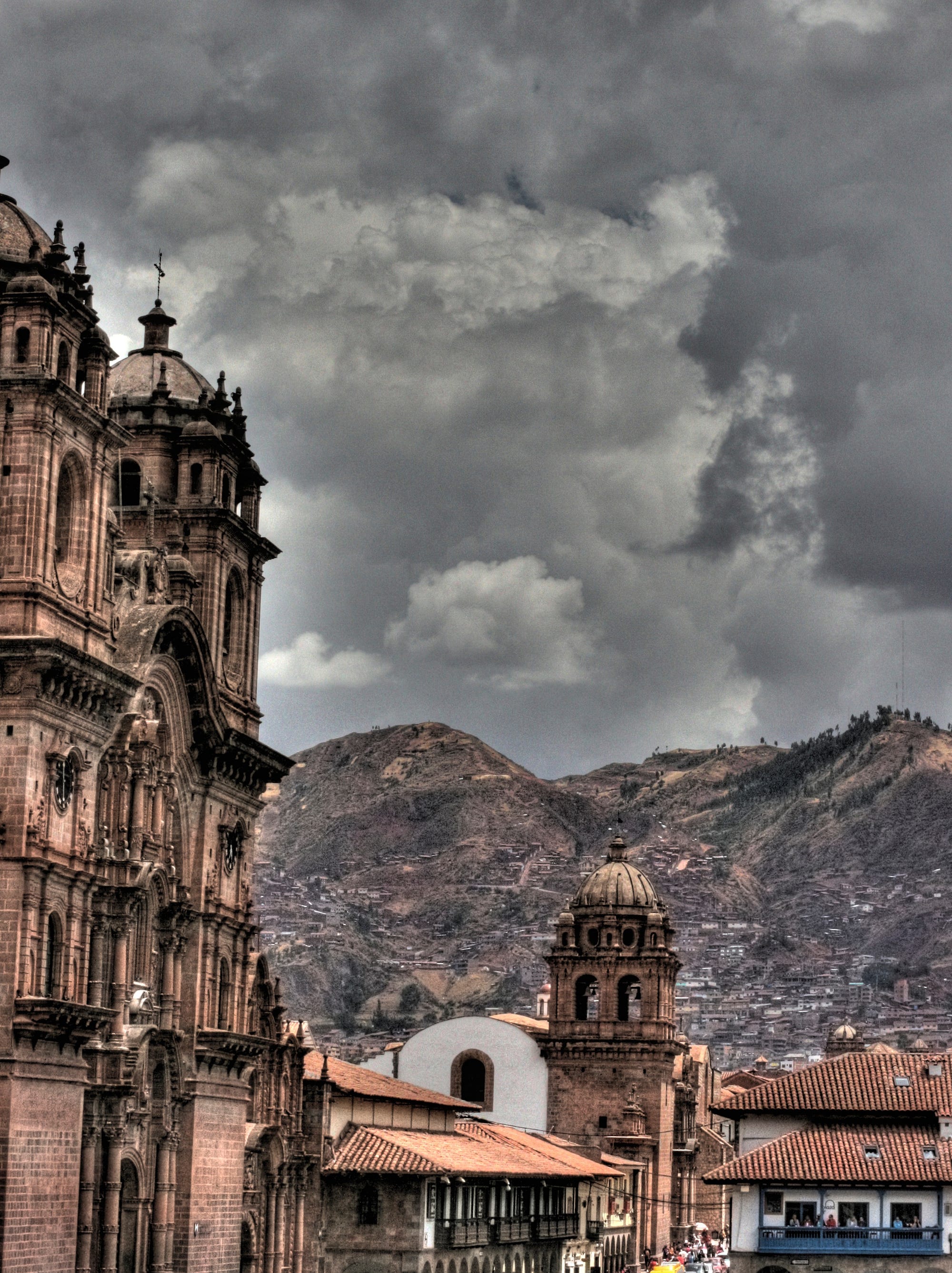 The Plaza de Armas of the city of Cuzco