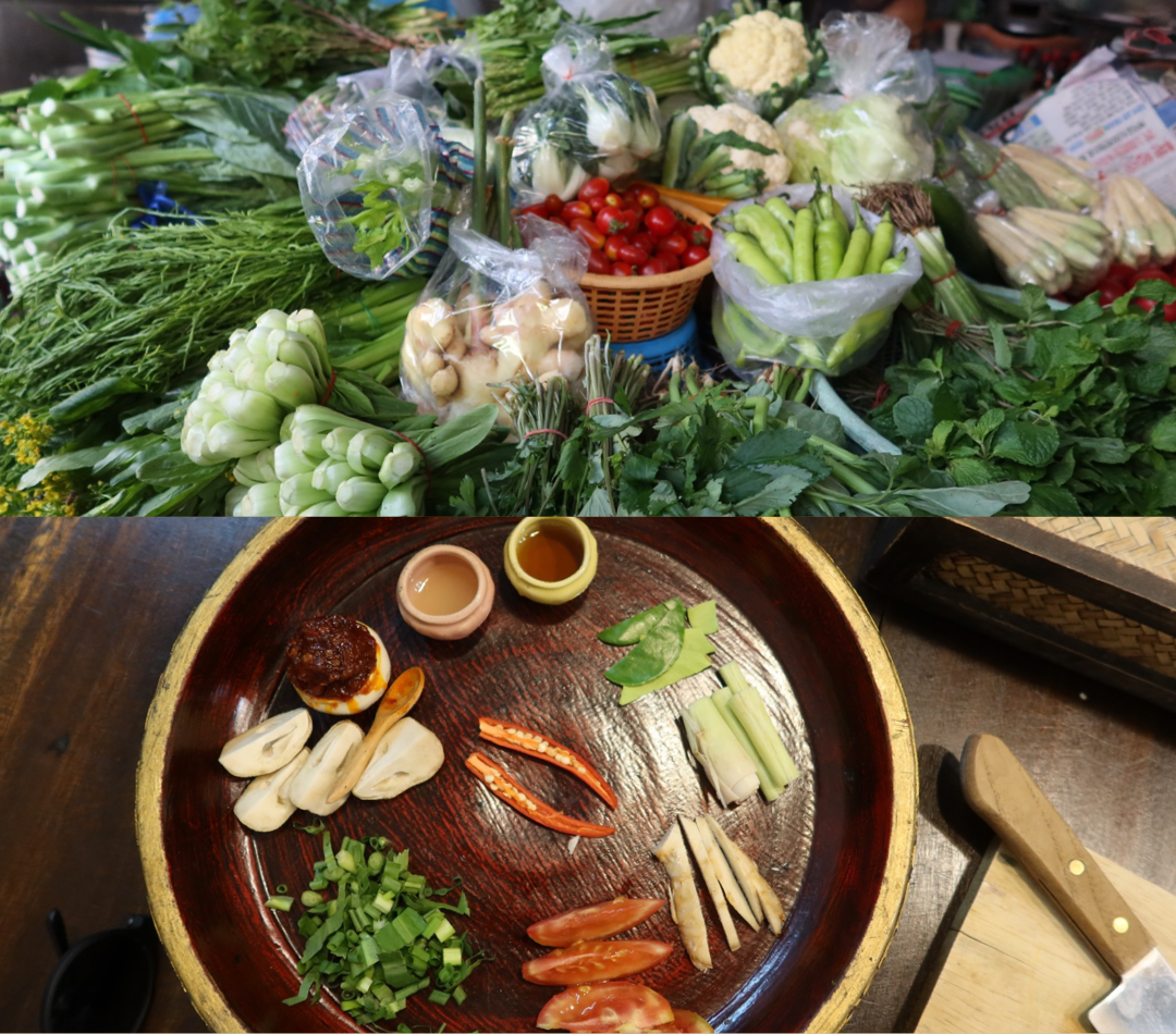 Wanting to learn some more about Thai cooking methods we enrolled in a morning class in Bangkok that started with a trip to the local market for our ingredients