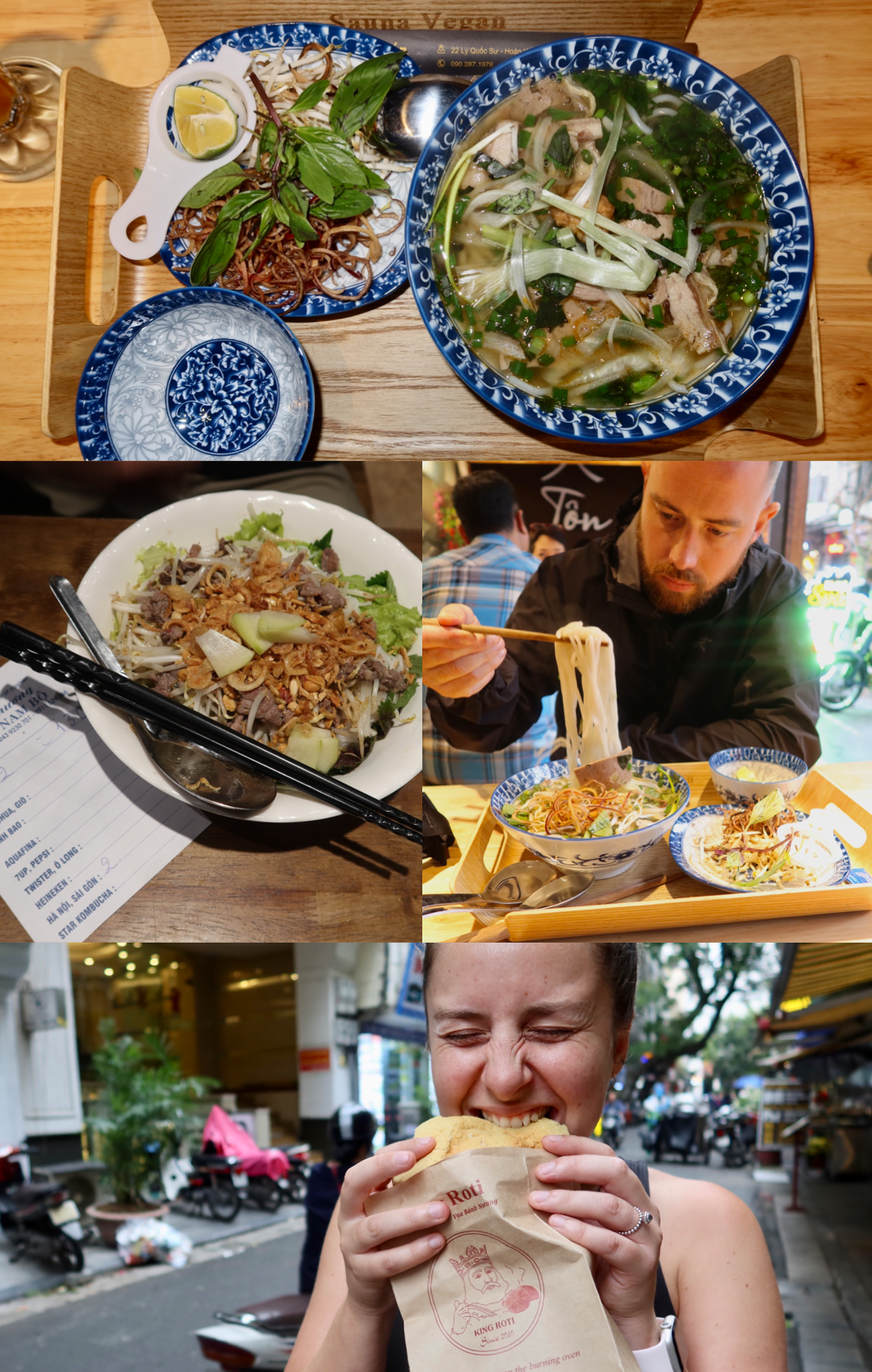 Our food odyssey continued in earnest over a few days